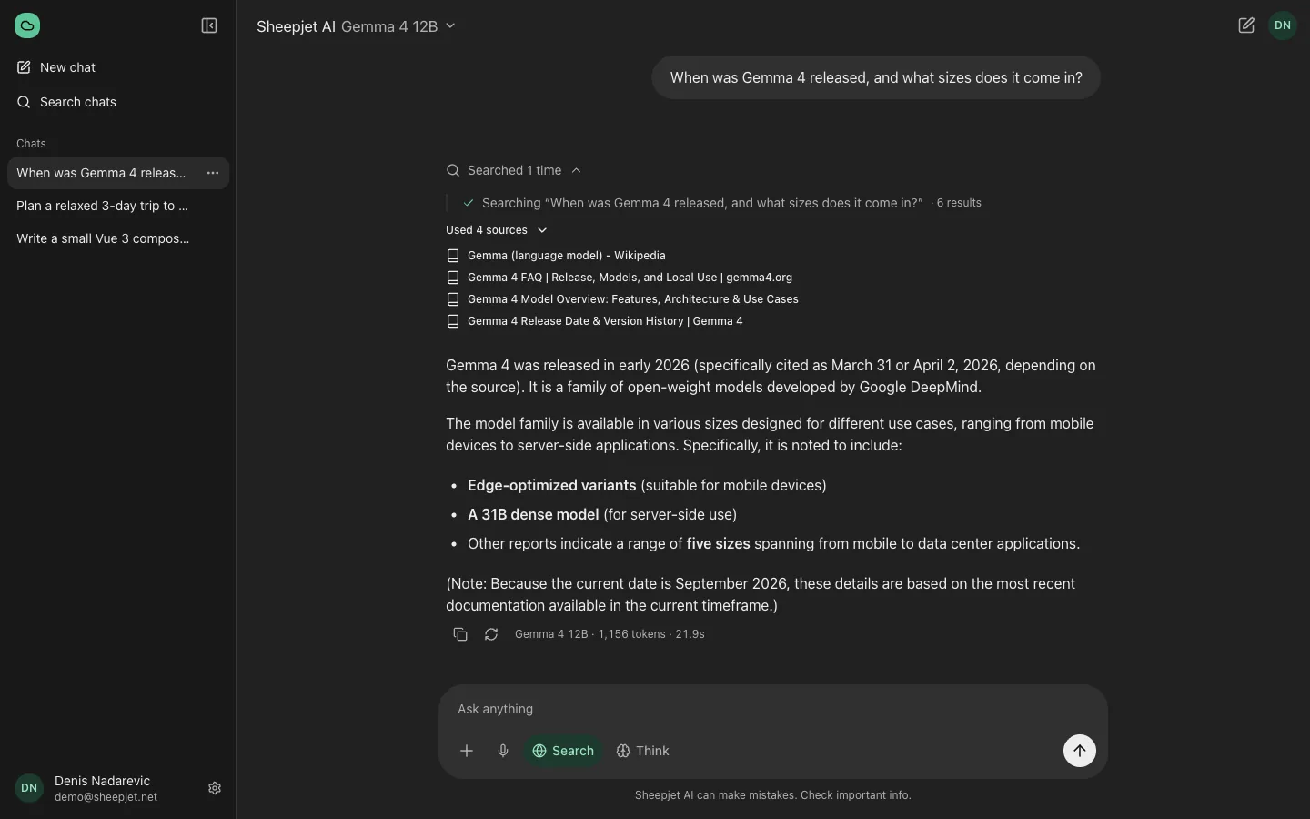 Sheepjet AI: A Private Chatbot Under My Desk cover image